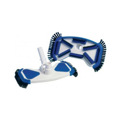 Perie pentru aspirator DE LUX 280 mm cu perii laterale, racord 32/38 mm  Perie pentru aspirator DE LUX 280 mm cu perii laterale, racord 32/38 mm