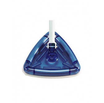 Aspirator de piscina triunghiular, Transparent, racord 32/38 mm