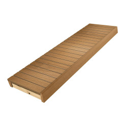 Bancă de saună, termopen, 400x1600-2400 mm 