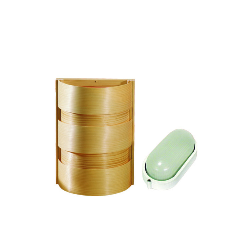 Set lampă și abajur EOS pentru saună