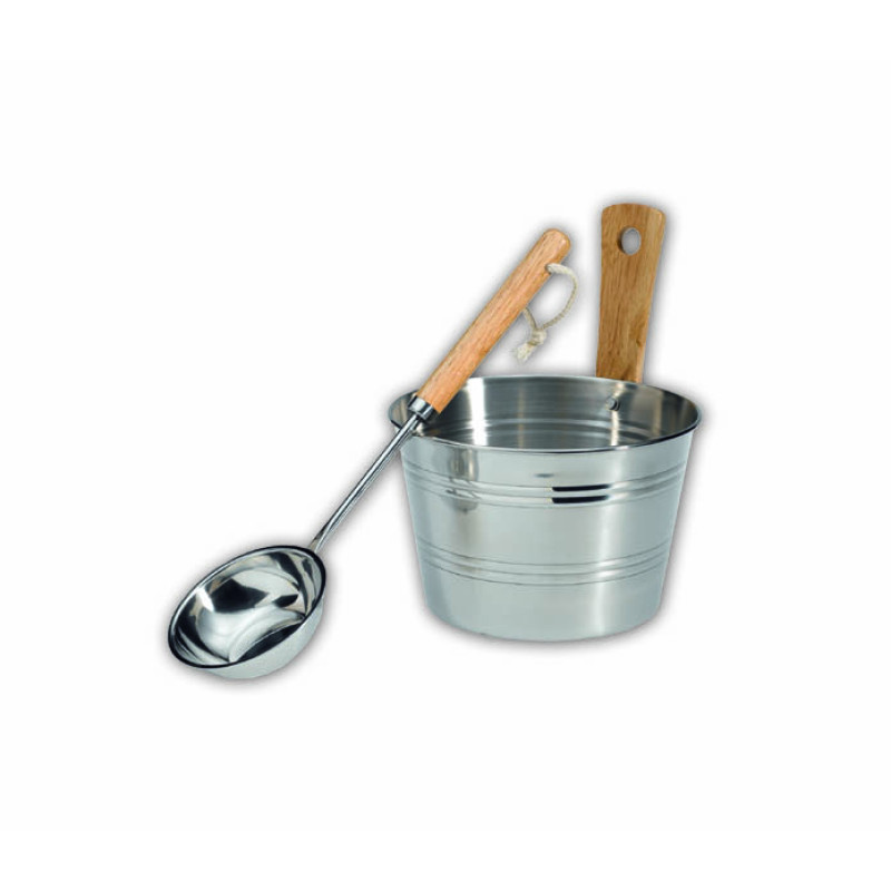 Set de sauna EOS din otel inoxidabil