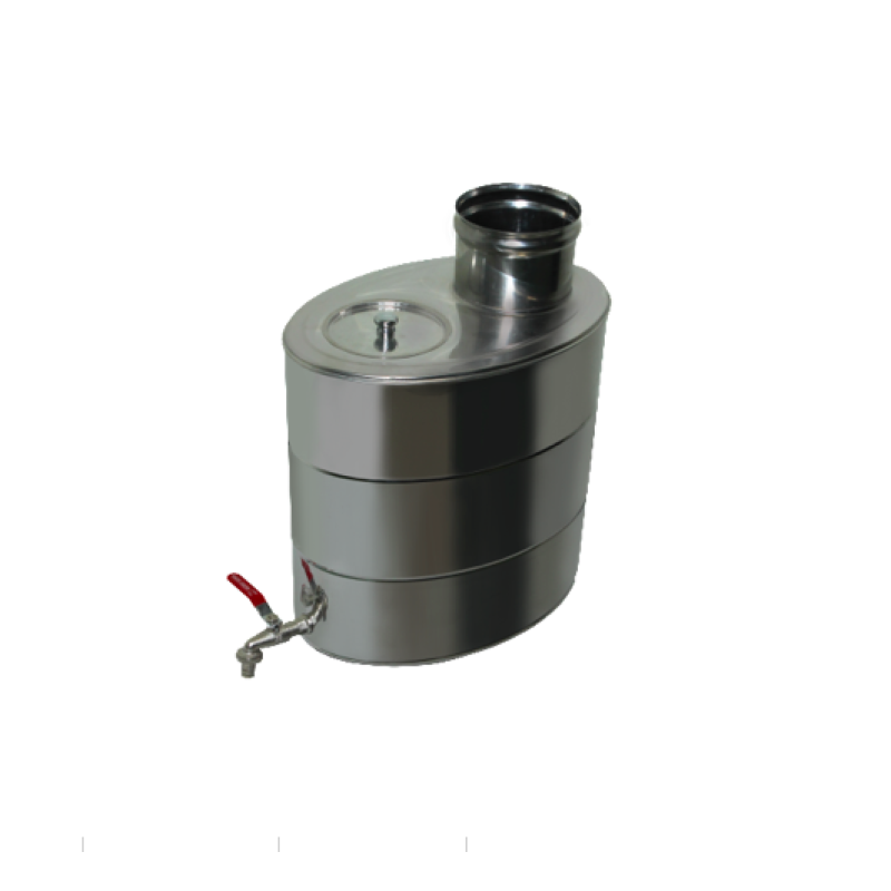 Ovaler Wasser-Heiztank NP d.115mm