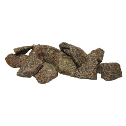 pietre HARVIA, granit rosu 5-10 cm