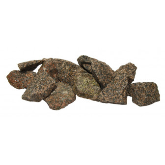pietre HARVIA, granit rosu 5-10 cm