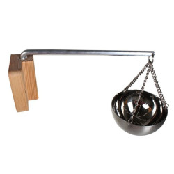 Recipient din oțel inoxidabil pentru parfumuri, 120 ml 