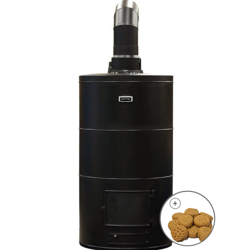 Soba sauna pe lemne - AITO AK-95, cu pietre ceramice