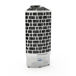 Încălzitor electric pentru saună – SAWOTEC Ari Corner 9 kW, fără unitate de control 