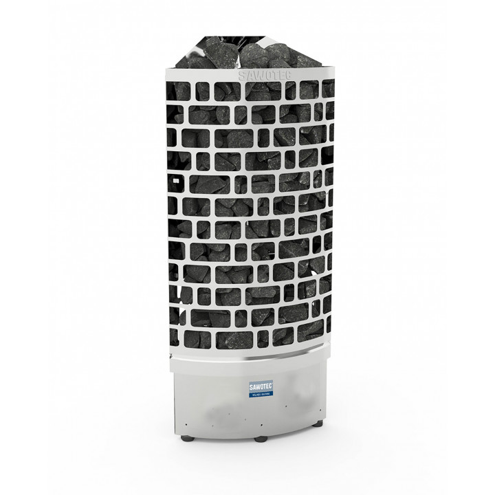 Încălzitor electric pentru saună – SAWOTEC Ari Corner 7,5 kW, fără unitate de control