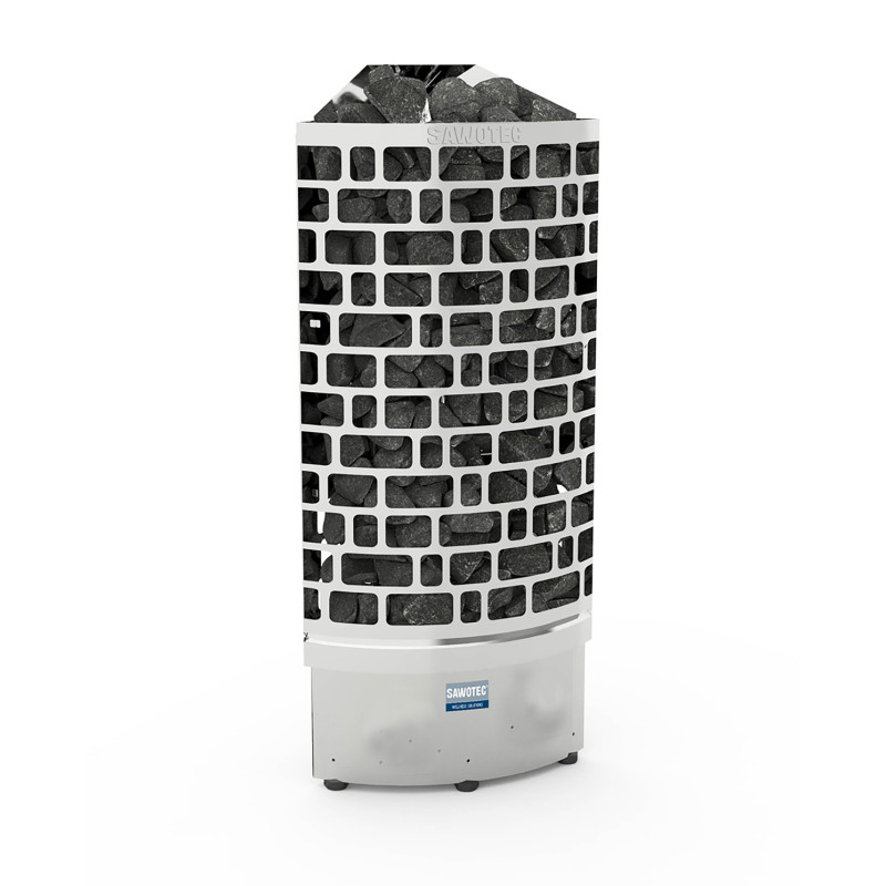 Încălzitor electric pentru saună – SAWOTEC Ari Corner 9 kW, fără unitate de control