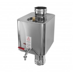 Rezervor de încălzire a apei NP (dreptunghiular), d. 115 mm 