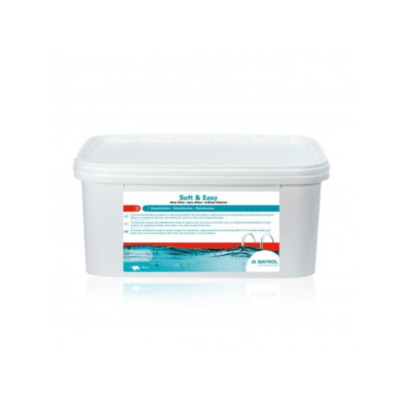 Produs de îngrijire pentru piscină FĂRĂ CLOR Soft & Easy, 4,48 kg