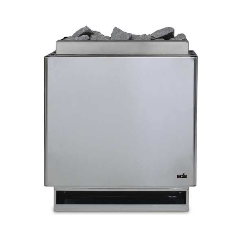 Încălzitor electric pentru saună - EOS P1 W, finisaj din oțel inoxidabil