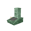 Finisaj coș de piatră, serpentină, 540 mm - 0