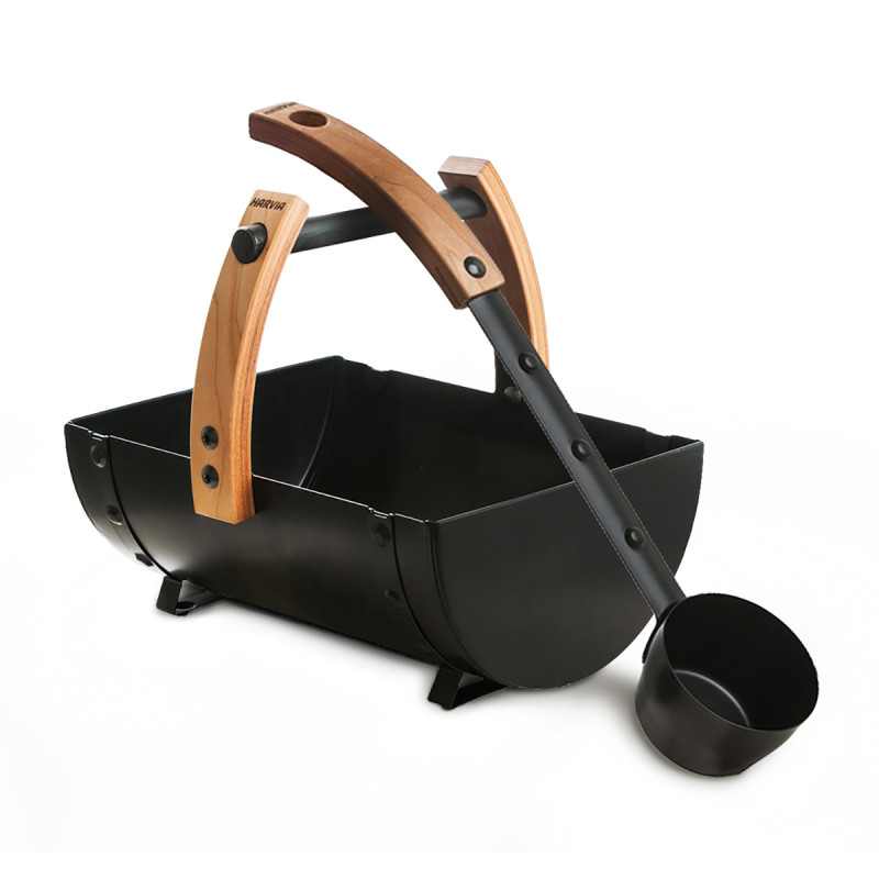 Set găleată și oală HARVIA Legend MORE STEAM, PREMIUM 8 L