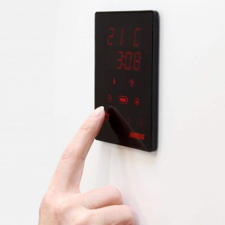 Încălzitor electric pentru saună - HARVIA Cilindro PC90XW WiFi Steel 9 kW