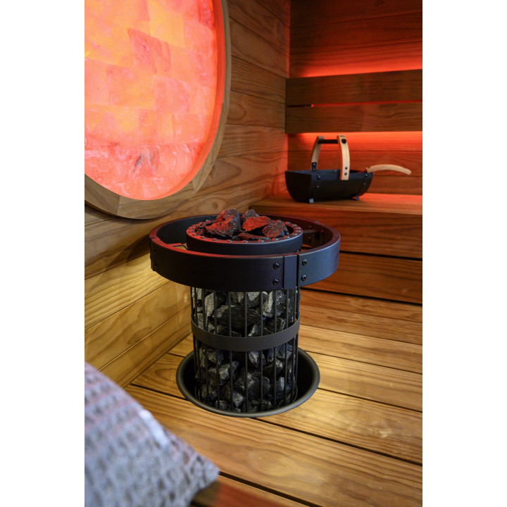 Balustradă de siguranță HARVIA pentru încălzitoarele Legend Home, iluminată