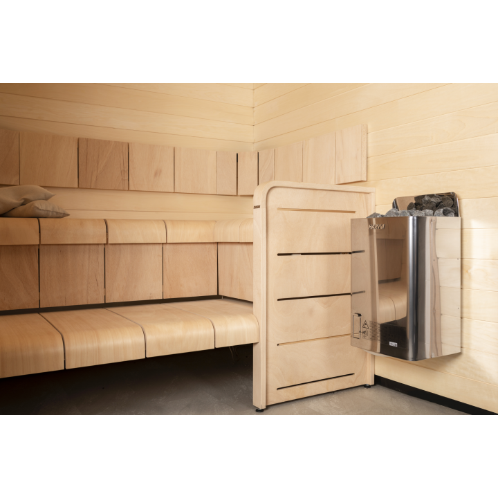 Încălzitor electric pentru saună - HARVIA The Wall Combi SW90S 9.0 kW