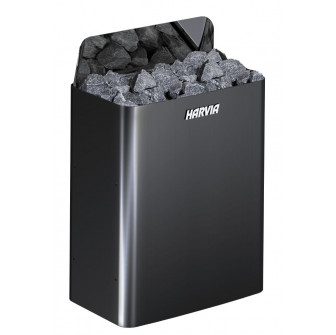 Încălzitor electric pentru saună - HARVIA The Wall Black Steel SW45E 4,5 kW