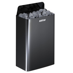 Încălzitor electric pentru saună - HARVIA The Wall Black Steel SW90E 9 kW 