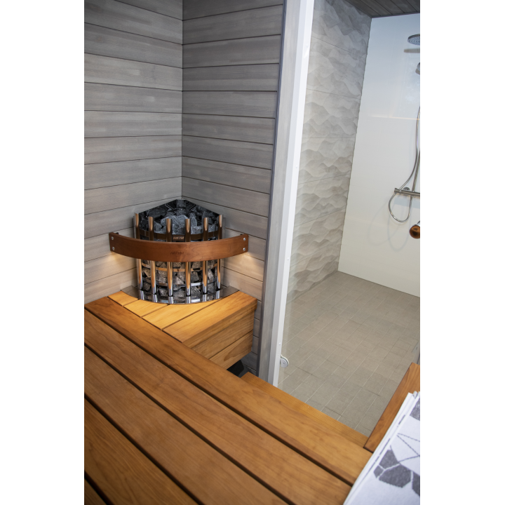 Balustradă iluminată de siguranță HTRC3L - pentru încălzitorul HARVIA Glow Corner