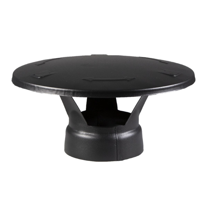 Piesă de schimb pentru încălzitoare coș de fum din oțel HARVIA - Capac de ploaie, negru