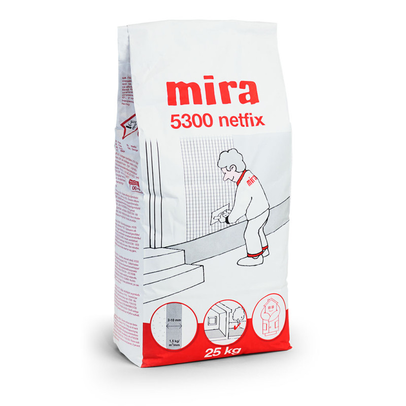 Tencuială armată cu lipici-armare MIRA 5300 Netfix