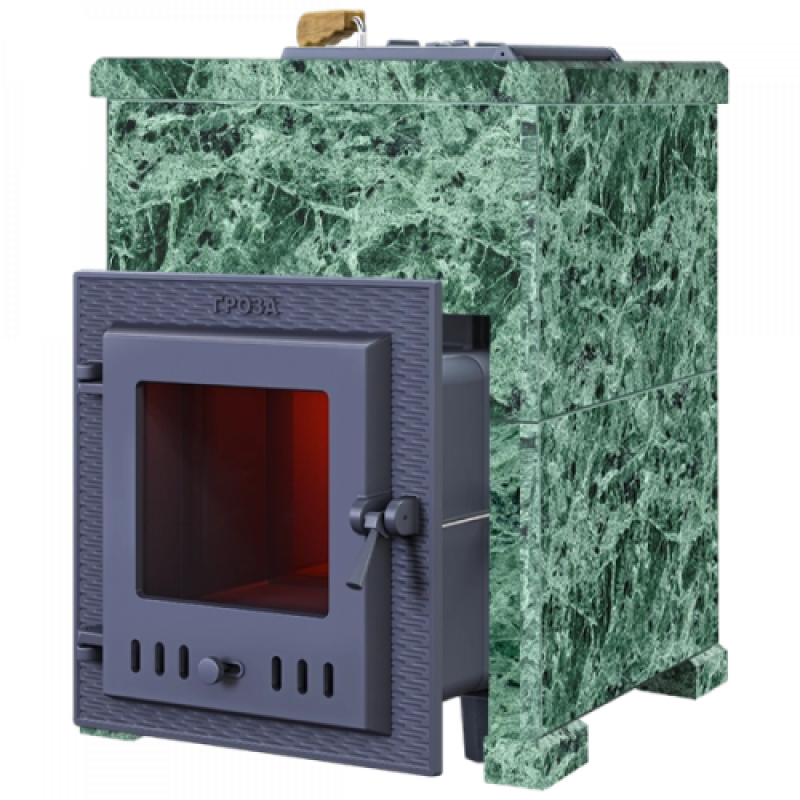 Soba sauna pe lemne GEFEST - Groza 18 (M) Classic Serpentine