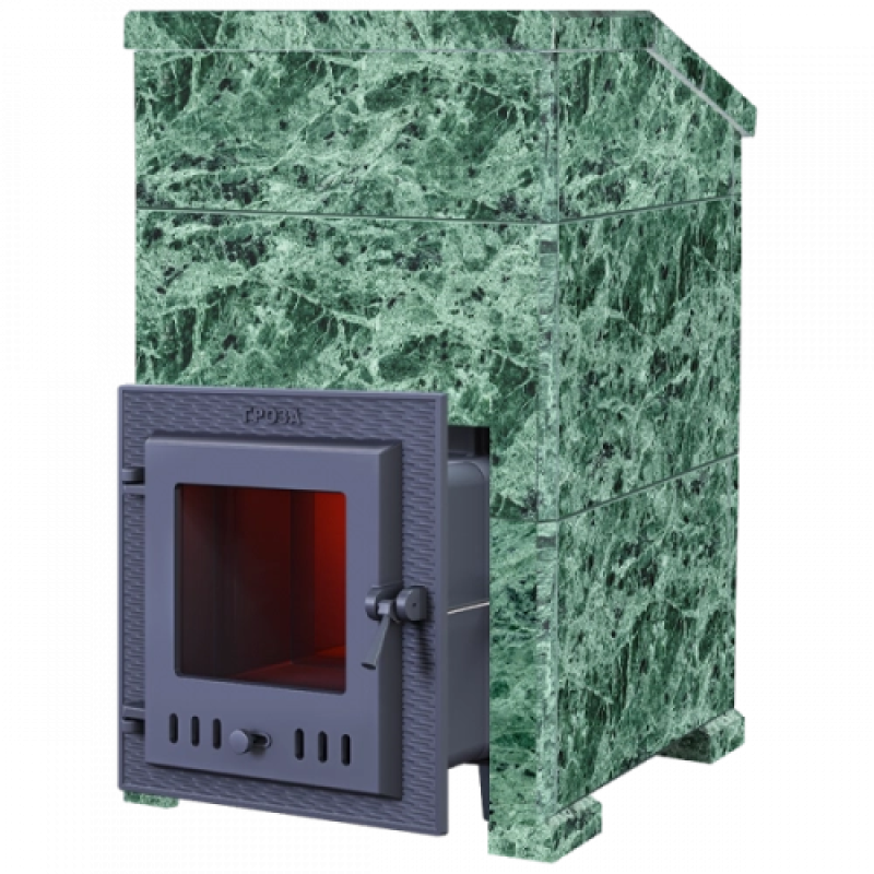 Sobă de saună pe lemne GEFEST - Groza 18 (M) President Serpentine