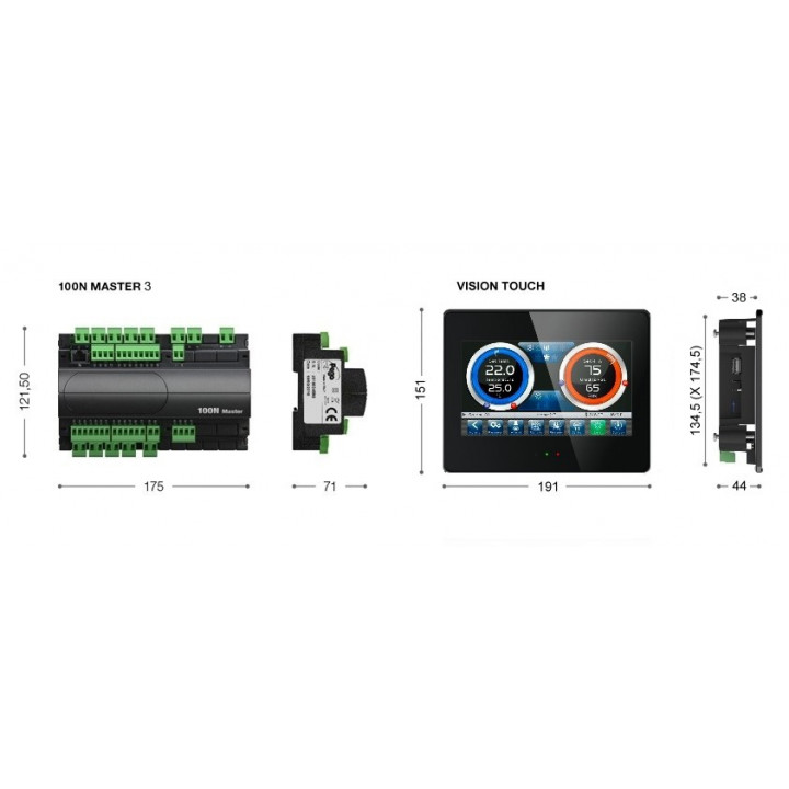Unitate de control PEGO VISION TOUCH THR