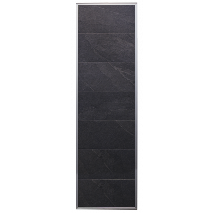 Zid de piatră HARVIA, ramă gri, 634 x 2123 mm