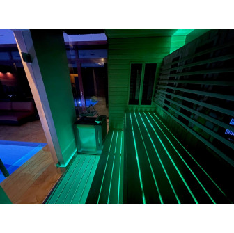 PROJECTOR LED SAUFLEX RGB, CU UNITATE DE CONTROL