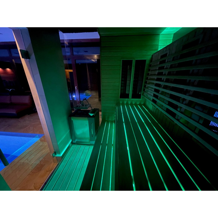 PROJECTOR LED SAUFLEX RGB, CU UNITATE DE CONTROL
