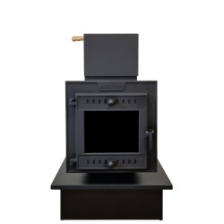 Soba sauna pe lemne - SUMMIT Mont Blanc extinsa 