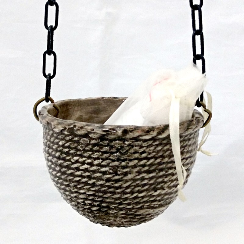 Bol de sare din ceramica pentru sauna Bol de sare din ceramica pentru sauna
