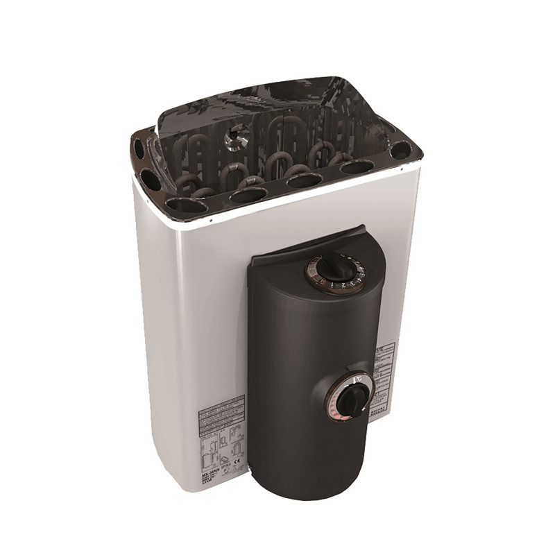 Încălzitor electric pentru saună – SAWOTEC Mini X Corner 3,6 kW, cu unitate de control
