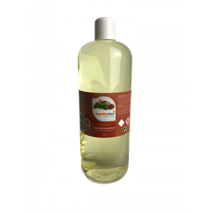 Concentratul de aromă Sentio Sauna „Menta cu scorțișoară”, 1 l