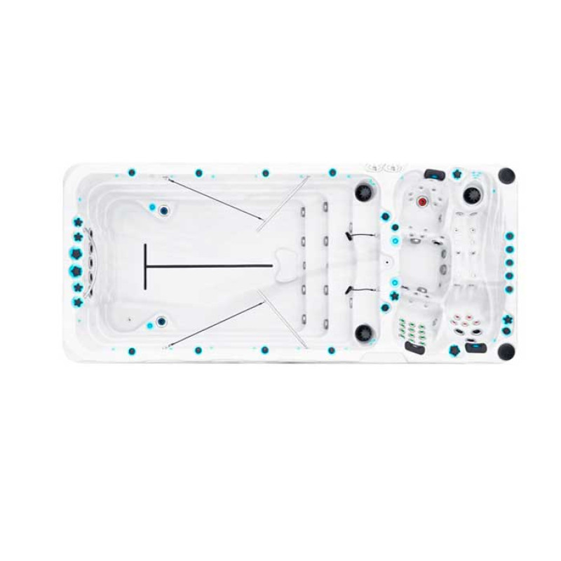 Bazin cu hidromasaj SPA SPIRIT / SPIRIT DEEP