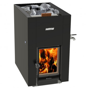 Soba sauna pe lemne - HARVIA Linear 22 GreenFlame ES
