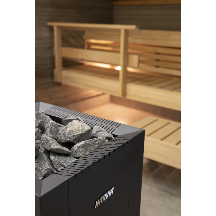 Soba sauna pe lemne - HARVIA Linear 22 GreenFlame LS