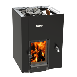 Sobă de saună pe lemne - HARVIA Linear 22 GreenFlame RS  Sobă de saună pe lemne - HARVIA Linear 22 GreenFlame RS