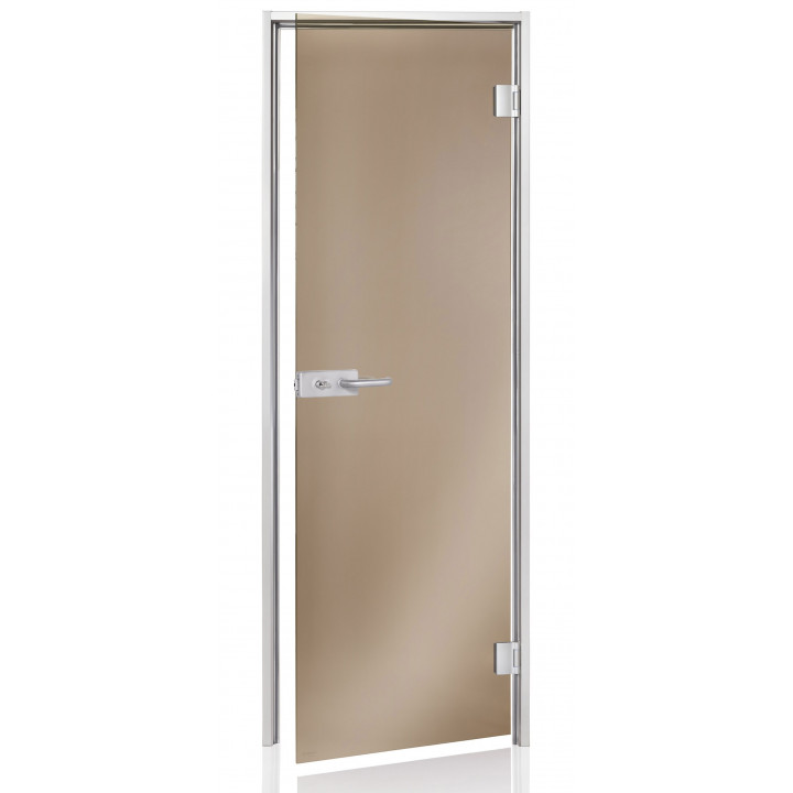 Uși de saună din sticlă AD DORADO, 70 x 210, Bronz