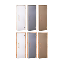 Uși de saună din sticlă AD NATURAL, sticlă mată  Uși de saună din sticlă AD NATURAL, sticlă mată