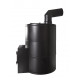 Soba sauna pe lemne - AITO AK-110 cu pietre ceramice
