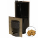 Soba sauna pe lemne - AITO AK-78 ST, cu pietre ceramice