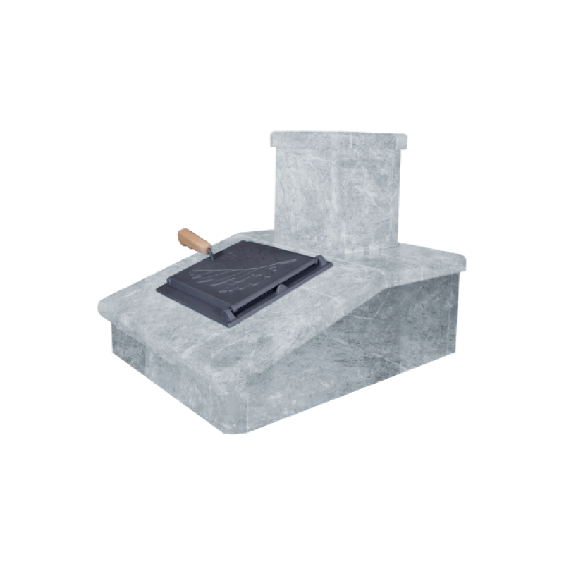 Finisaj de coș de piatră, Talkoclorit, 290 mm