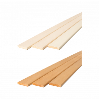 Moldură pentru capac de saună, 15 x 90 mm