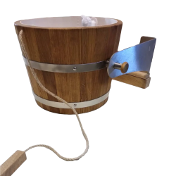 Recipient turnător 20 l, stejar 