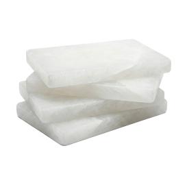 Cărămidă albă de sare de Himalaya 200 × 100 × 25 mm 