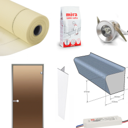 Set pentru baie de aburi 