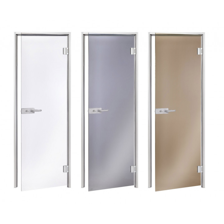 Uși de saună din sticlă AD DORADO, 70 x 210, Bronz